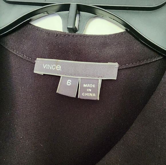 Vince Sleveless Drawstring Button up Jumpsuit Size 6 - Picture 6 of 8